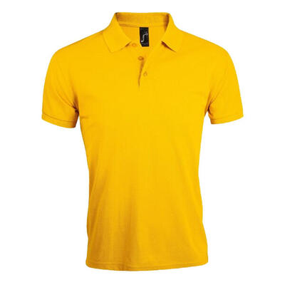 Heren prime poloshirt (wit)