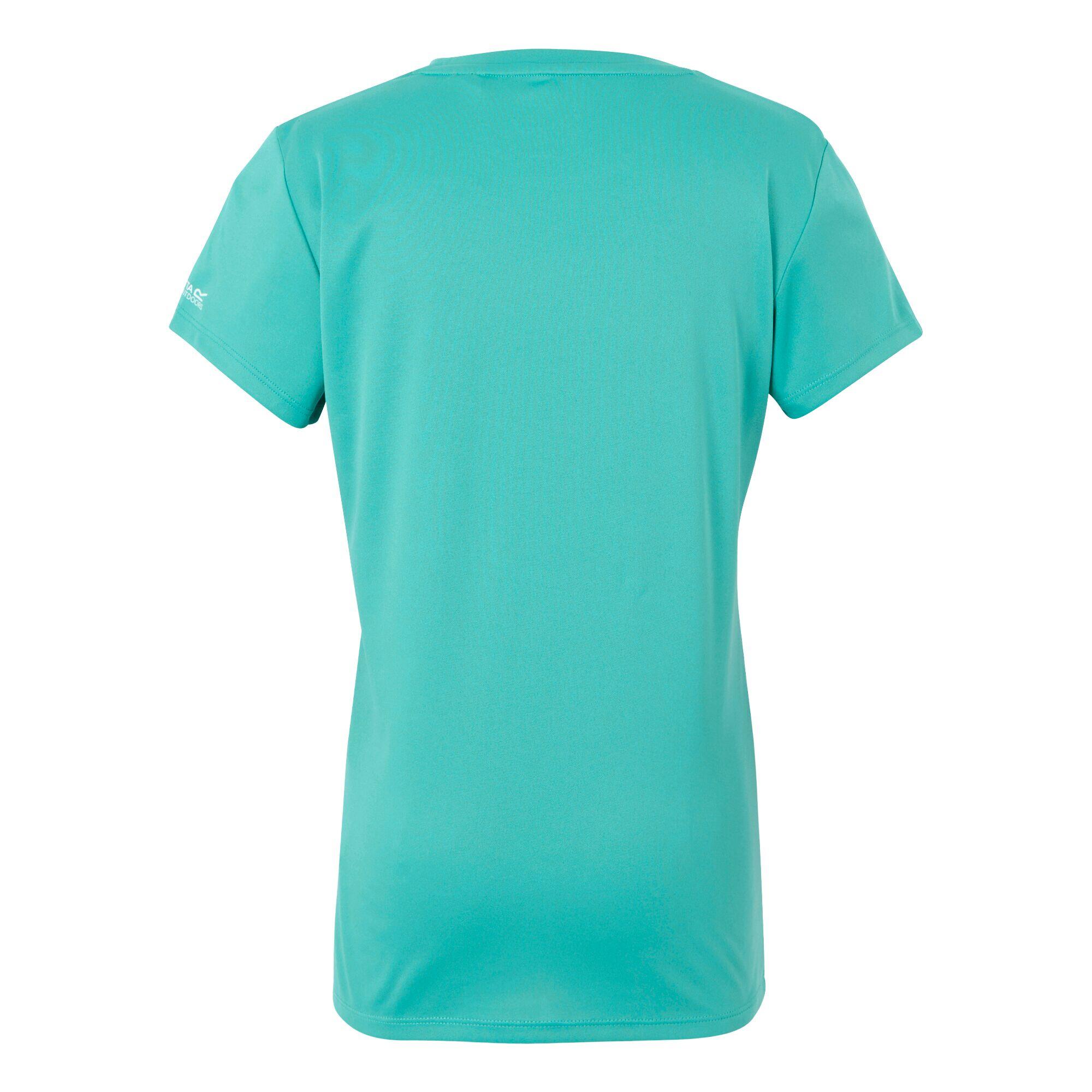 Womens/Ladies Fingal IX Grass TShirt (Turquoise) 2/5