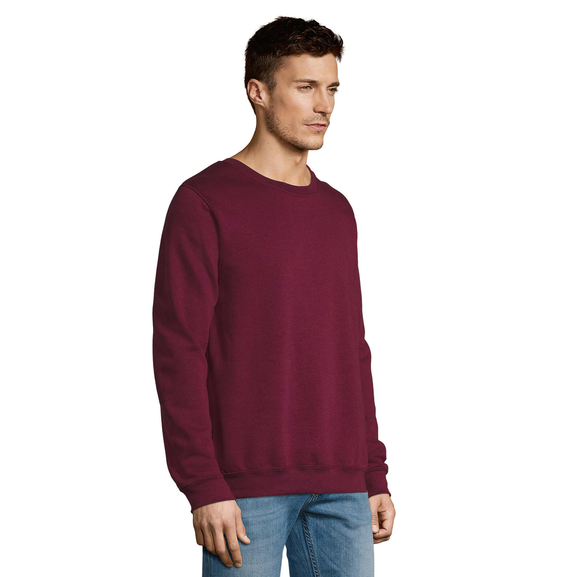 Camisola New Supreme Unissexo Adulto (Bordeaux) 3/4