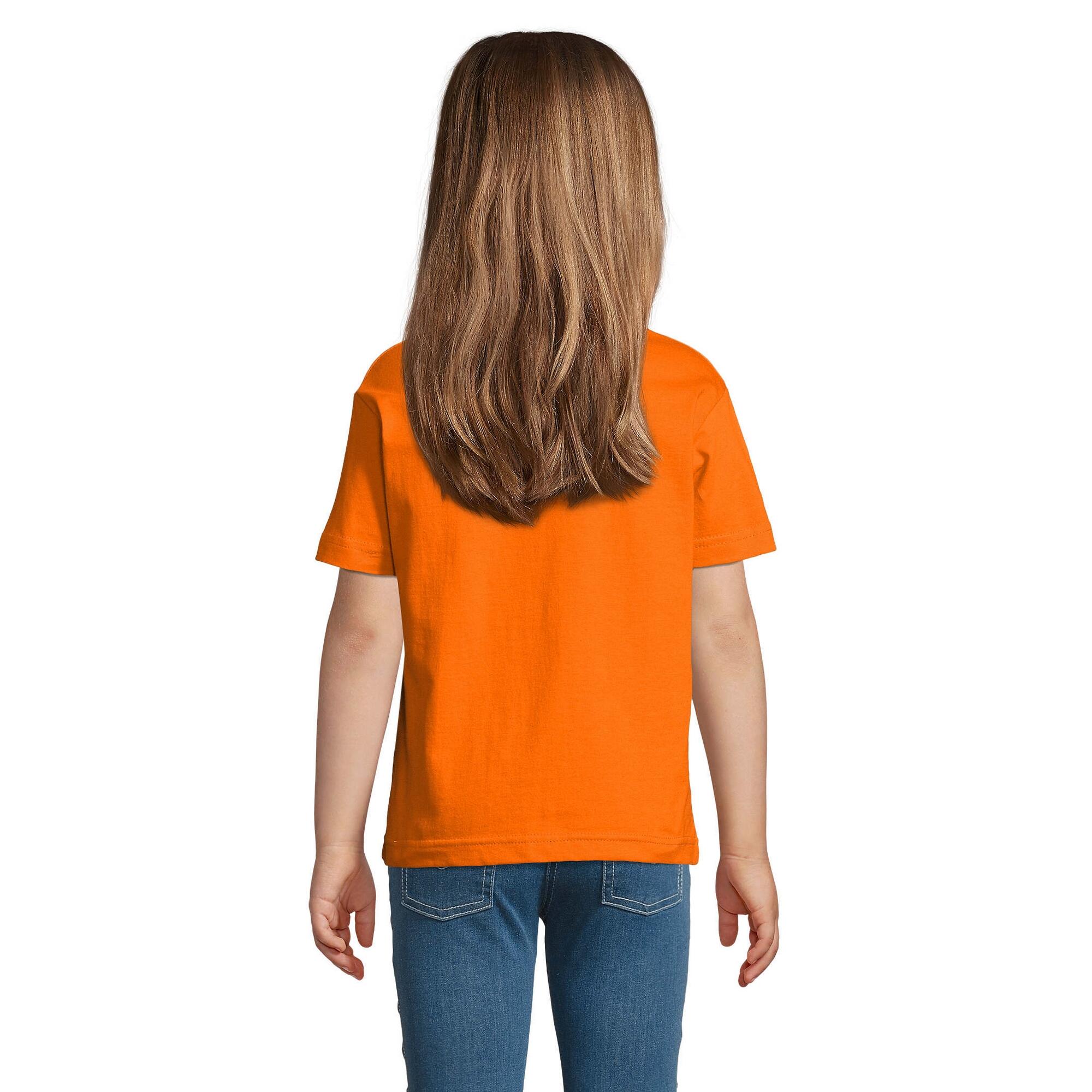 Camiseta Imperial para Niños/Niñas Naranja 2/3
