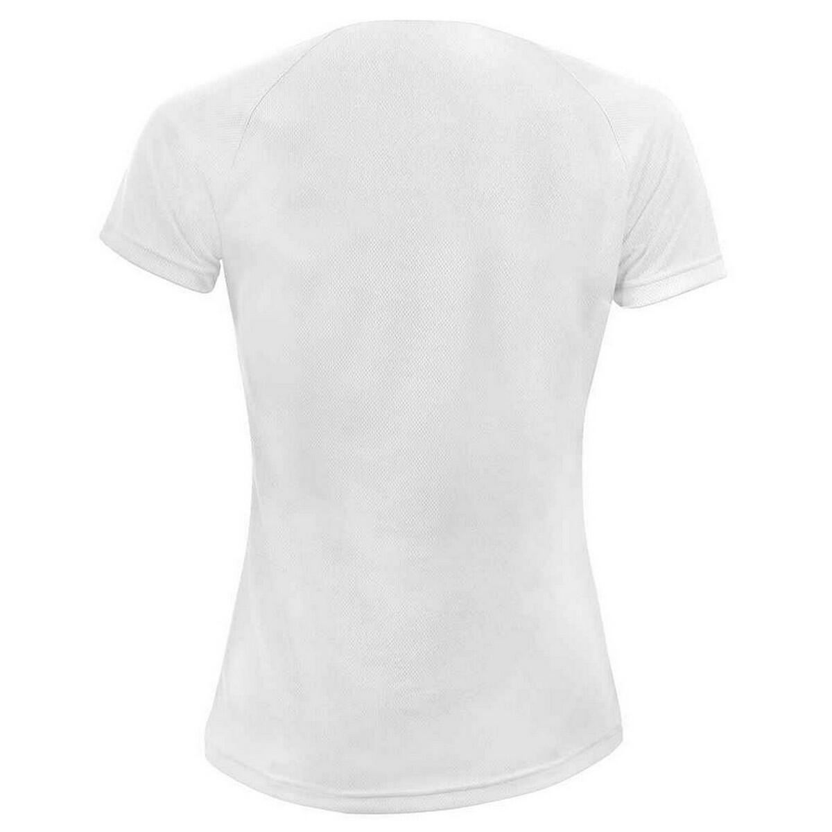 Tshirt SPORTY Femme (Blanc) 2/4