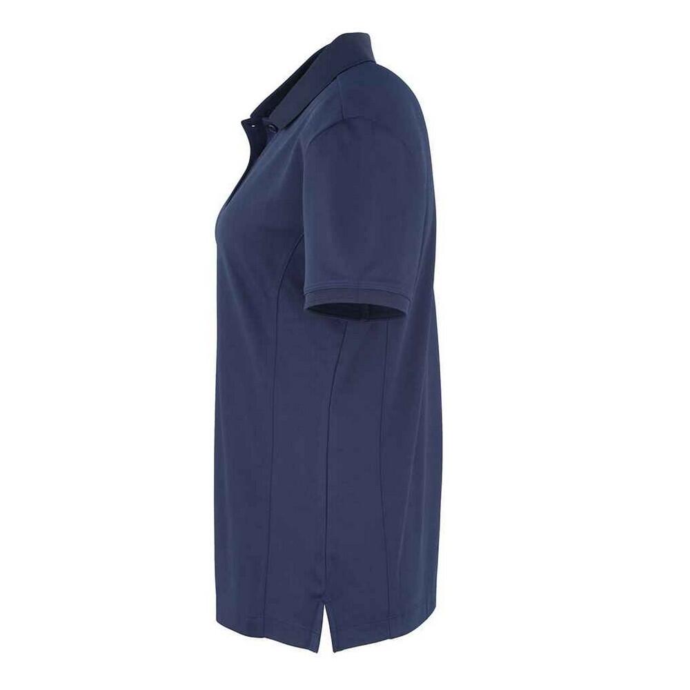 Camisola pólo Coolchecker para senhora/senhora (Azul Marinho) 3/4