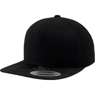 Cappellino Con Visiera Visiera Mimetica Flexfit Nero