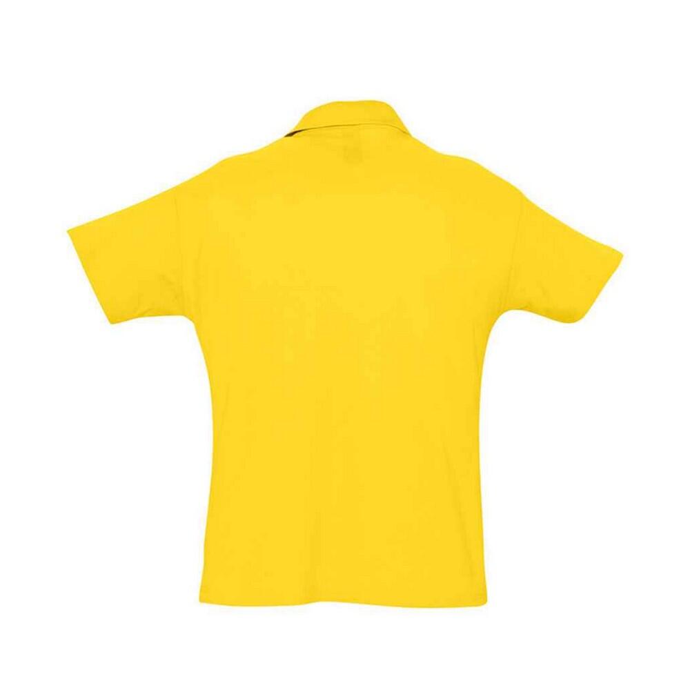 Polo SUMMER Homme (Jaune Or) 2/3