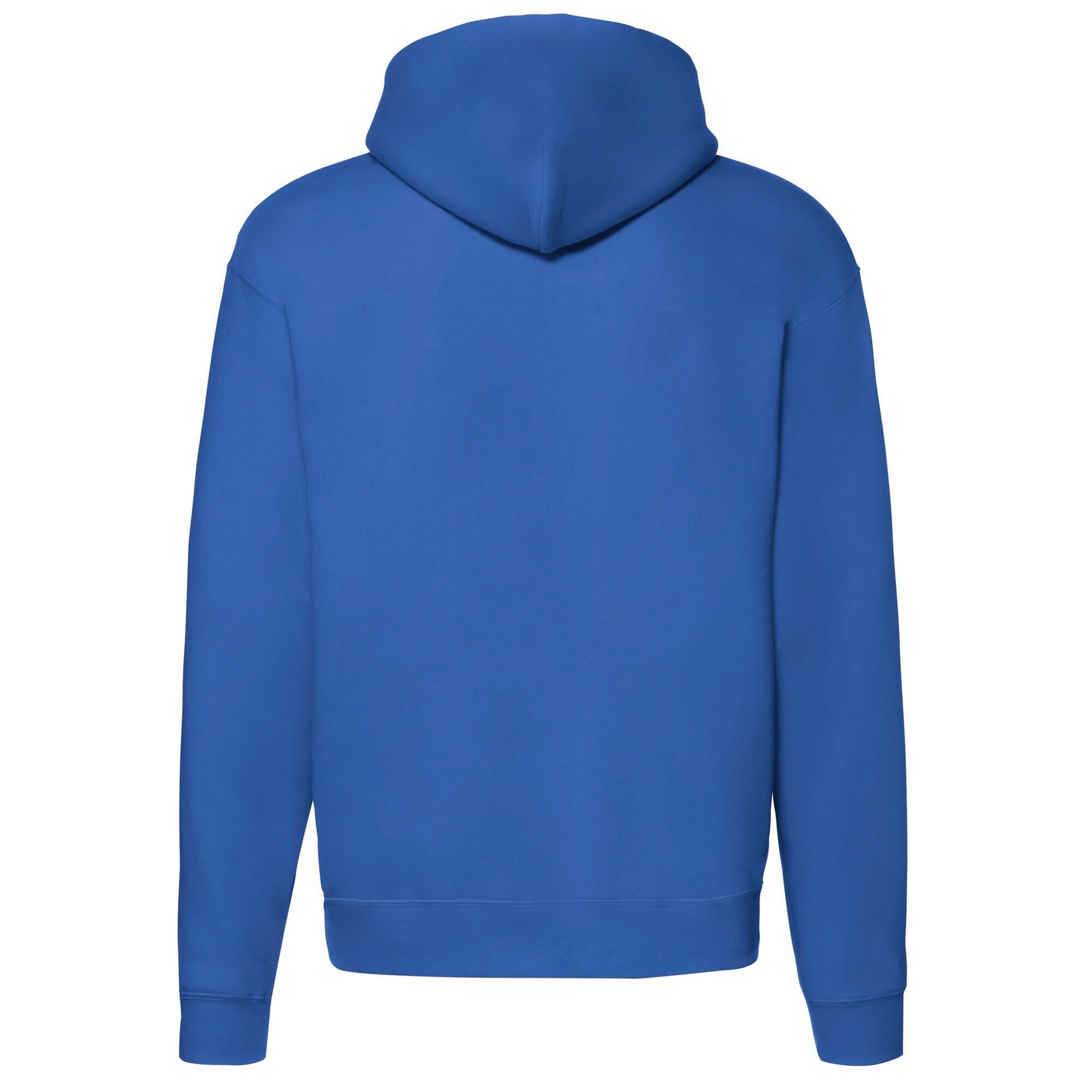 Chaqueta con Capucha Premium para Adultos Unisex Azul Real 2/2