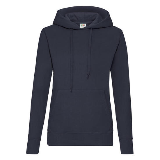 Sweat À Capuche CLASSIC Femme (Bleu Marine Sombre)