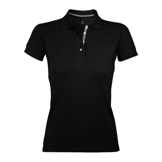 Polo PORTLAND Femme (Noir)