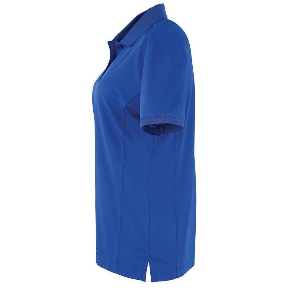 Camisola pólo Coolchecker para senhora/senhora (Azul Real) 3/4