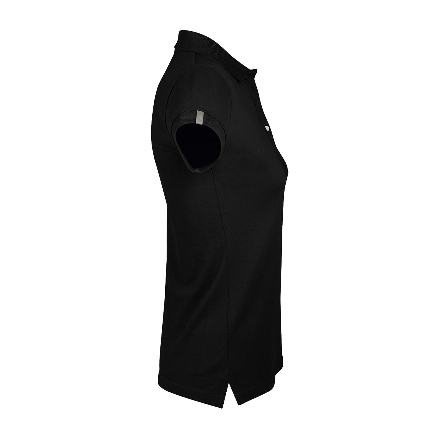 Polo PORTLAND Femme (Noir) 3/4