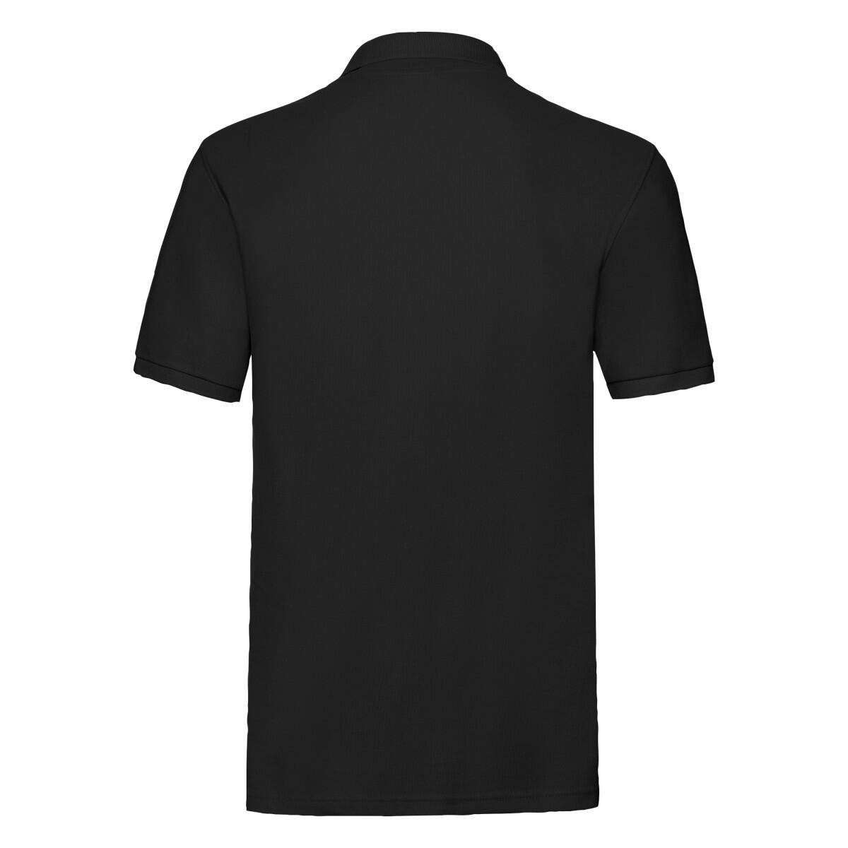 Polo Premium para Adultos Unisex Negro 2/3