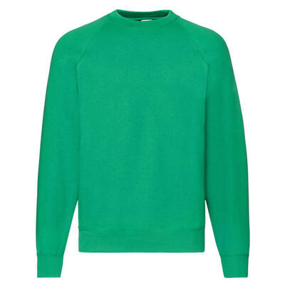 Uniseks klassiek raglan sweatshirt voor volwassenen (bourgondië)