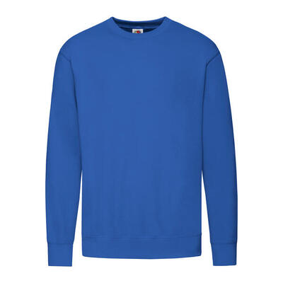 Uniseks lichtgewicht sweatshirt met inzet voor volwassenen (rood)