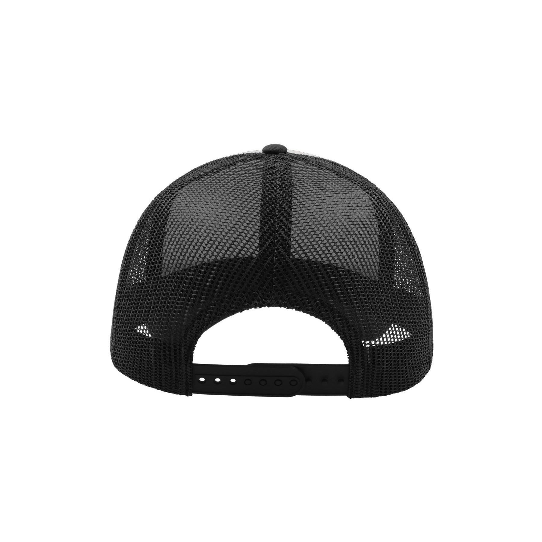 Cappellino Tipo Trucker Con Visiera Adulti/Unisex Atlantis Rapper Nero/Bianco 2/4