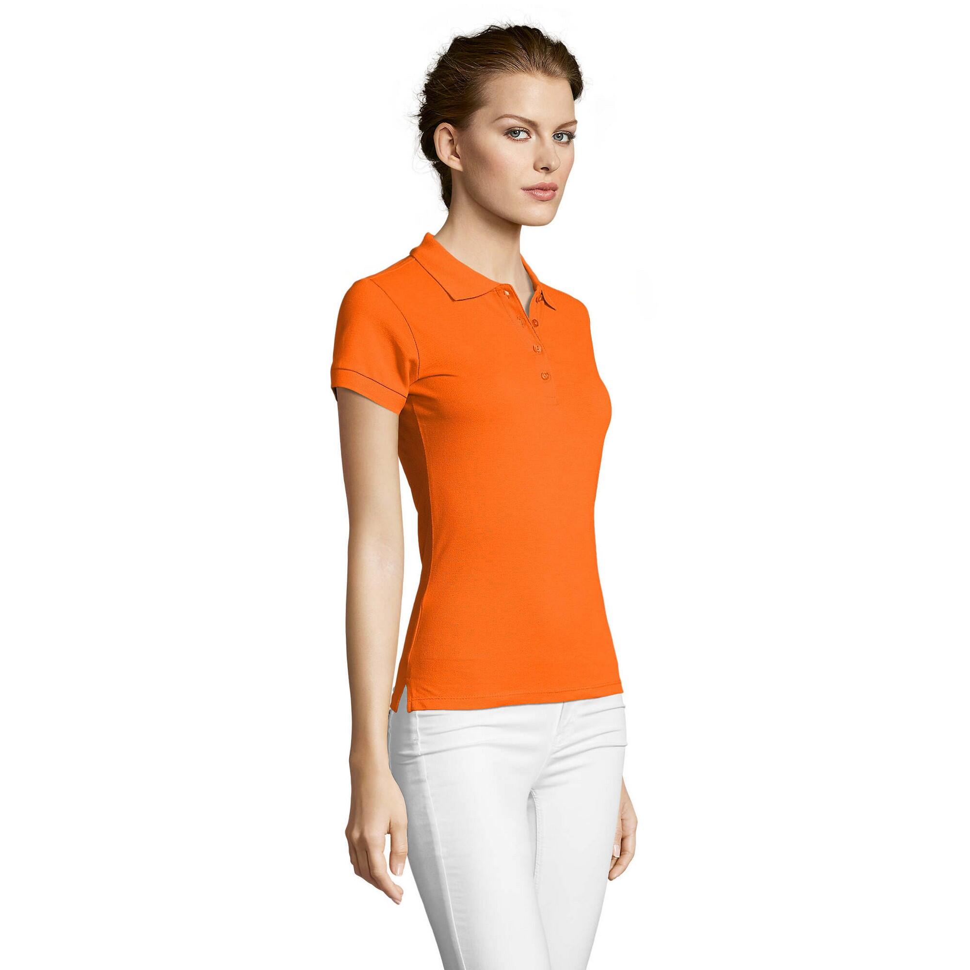 Polo PEOPLE Femme (Orange) 3/4