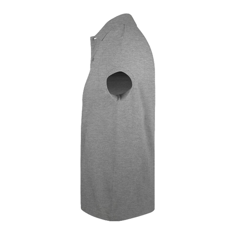 Polo PRIME Homme (Gris Chiné) 3/4