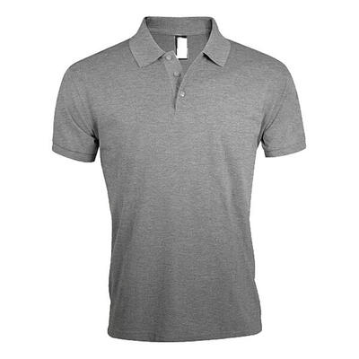 Heren prime poloshirt (wit)