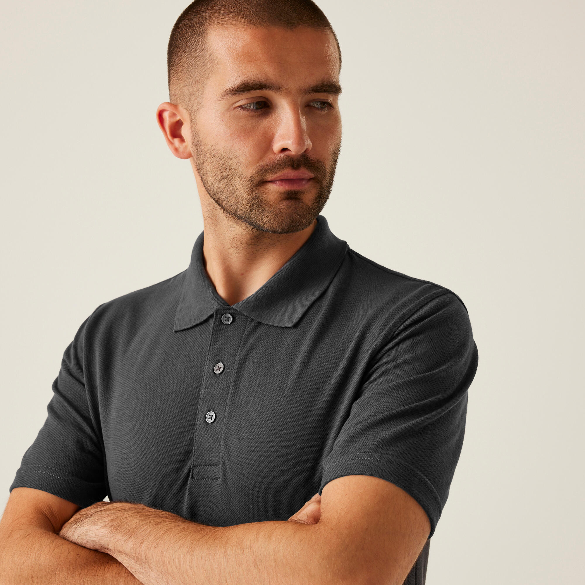 T-shirt Manches Courtes - Pro 65/35 randonnée homme 4/4