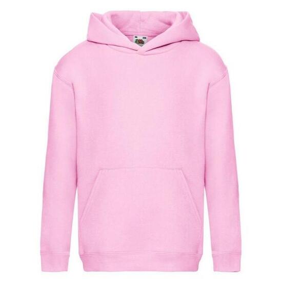 Sweat À Capuche PREMIUM Enfant (Rose Clair)