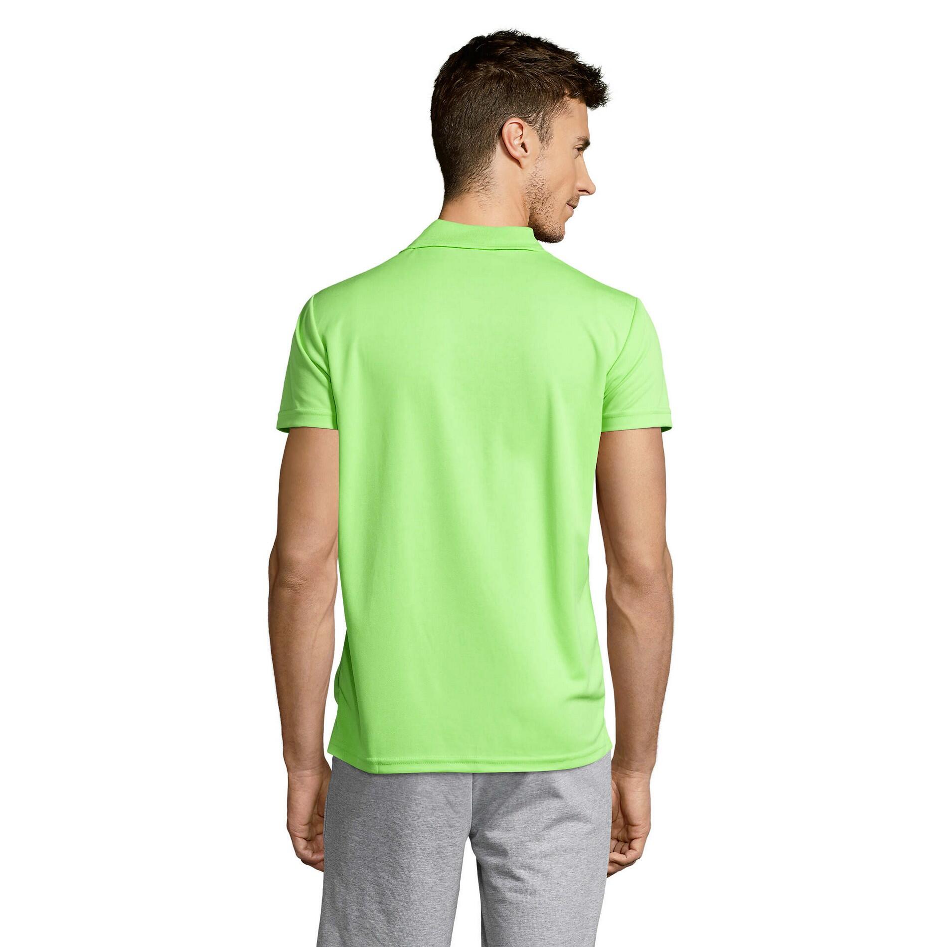 Polo PERFORMER Homme (Vert Pomme) 2/4