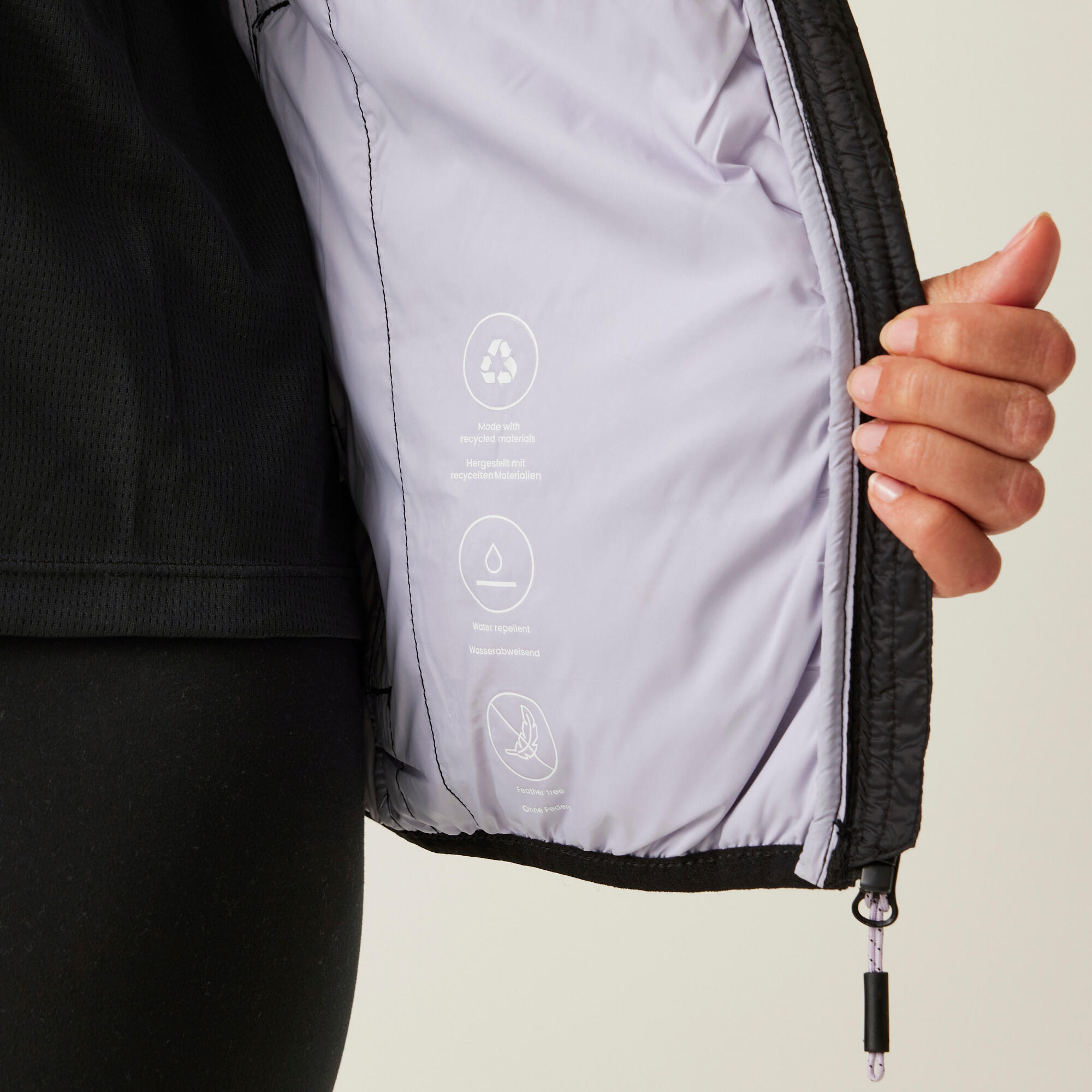 Gevulde Jas Hiking Dames Quilted Design Hillpack Iv 4/7