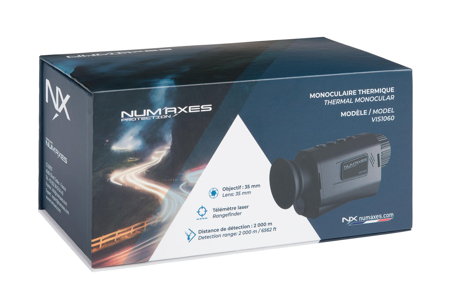 VIS1060 Thermische Vision Monoculair met Afstandsmeter 5/5