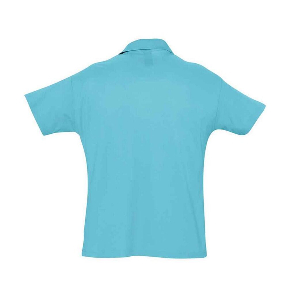 Polo SUMMER Homme (Bleu Atoll) 2/3