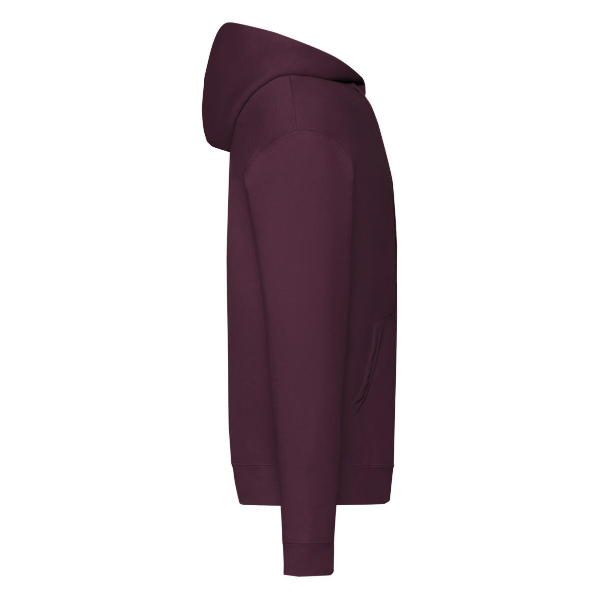 Veste À Capuche CLASSIC Adulte (Bordeaux) 3/3