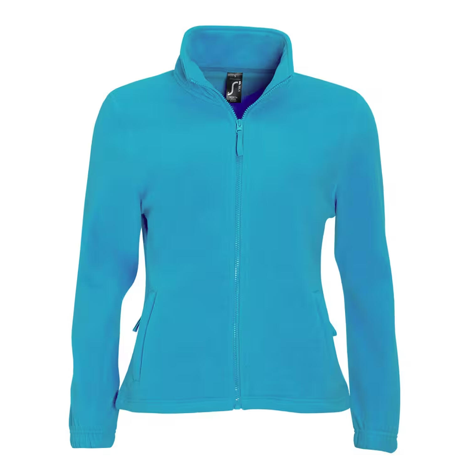 Sol's - Veste Polaire North Femme (turquoise Pâle) - Sweat-shirt - Bleu - S - Decathlon