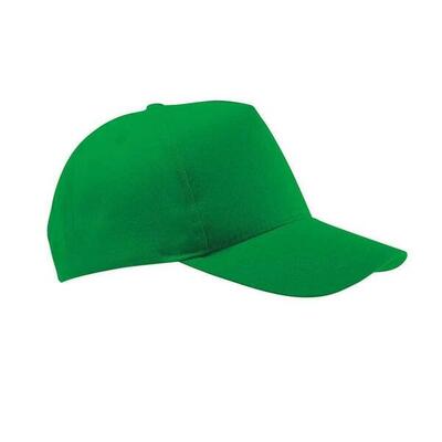 Buzz 5 paneel baseball cap (kelly groen)
