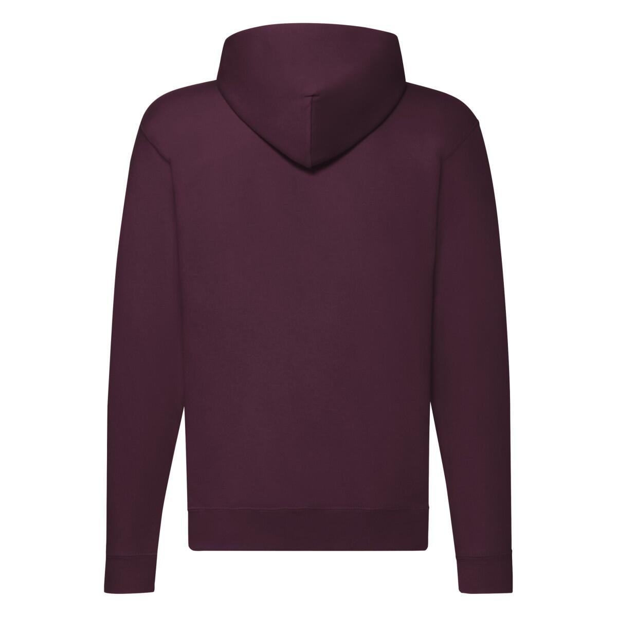 Veste À Capuche CLASSIC Adulte (Bordeaux) 2/3