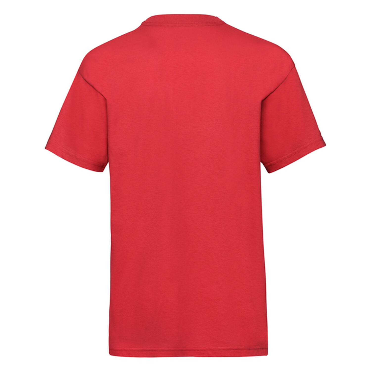 Maglietta Bambini Fruit Of The Loom Valueweight Rosso 2/3