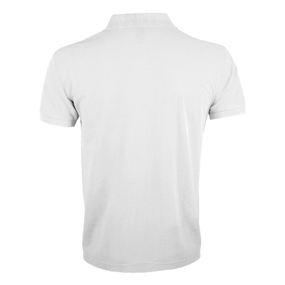 Polo PRIME Homme (Blanc) 2/4