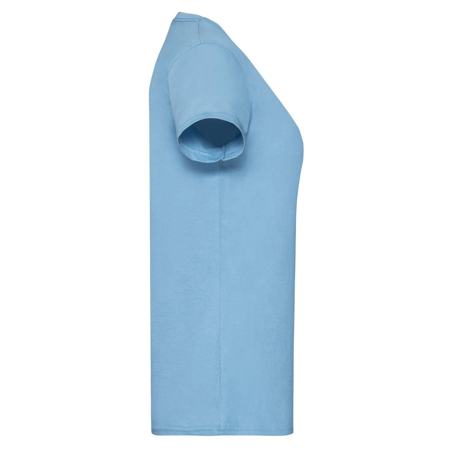 Tshirt VALUEWEIGHT Femme (Bleu Ciel) 3/3