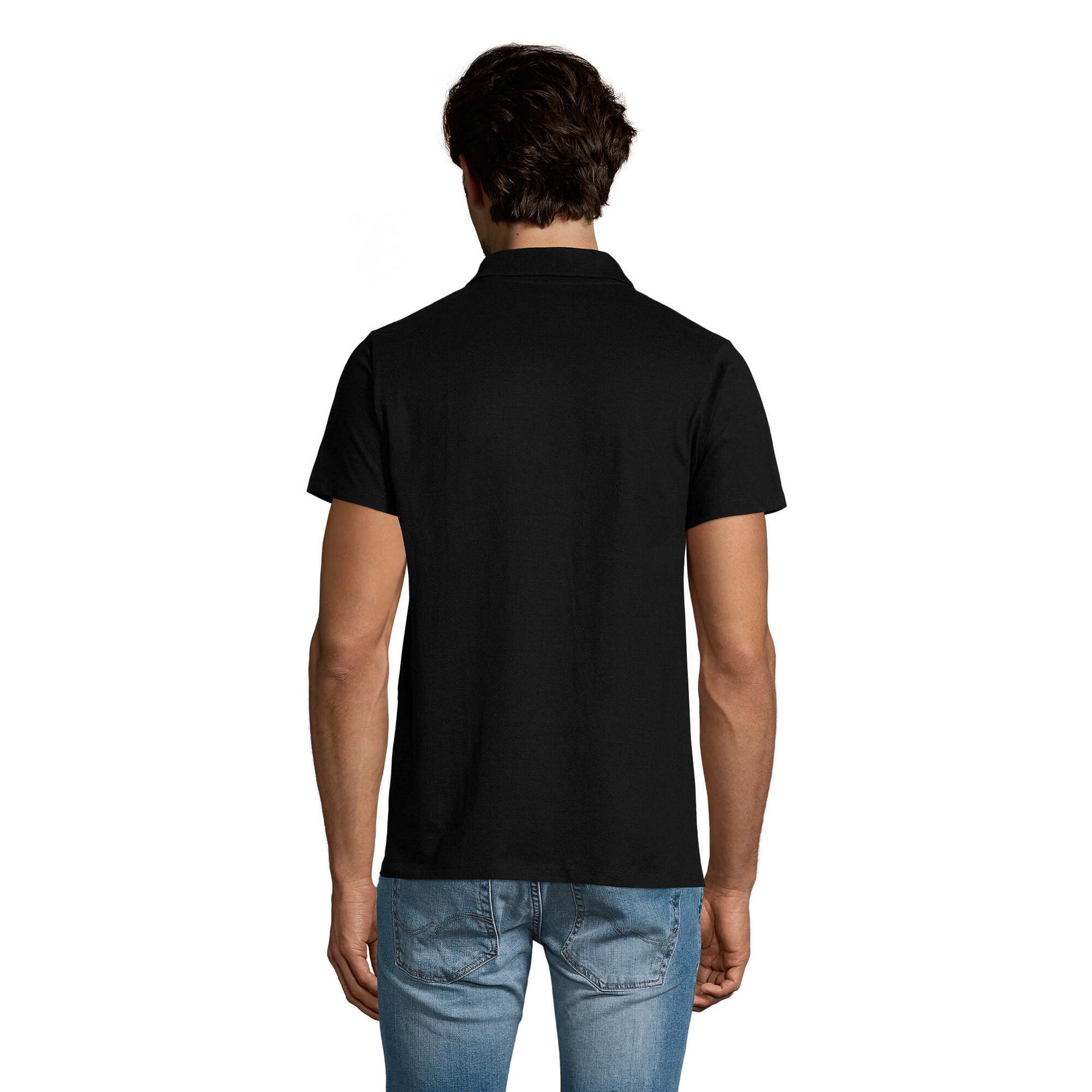 Polo PRESCOTT Homme (Noir) 2/4
