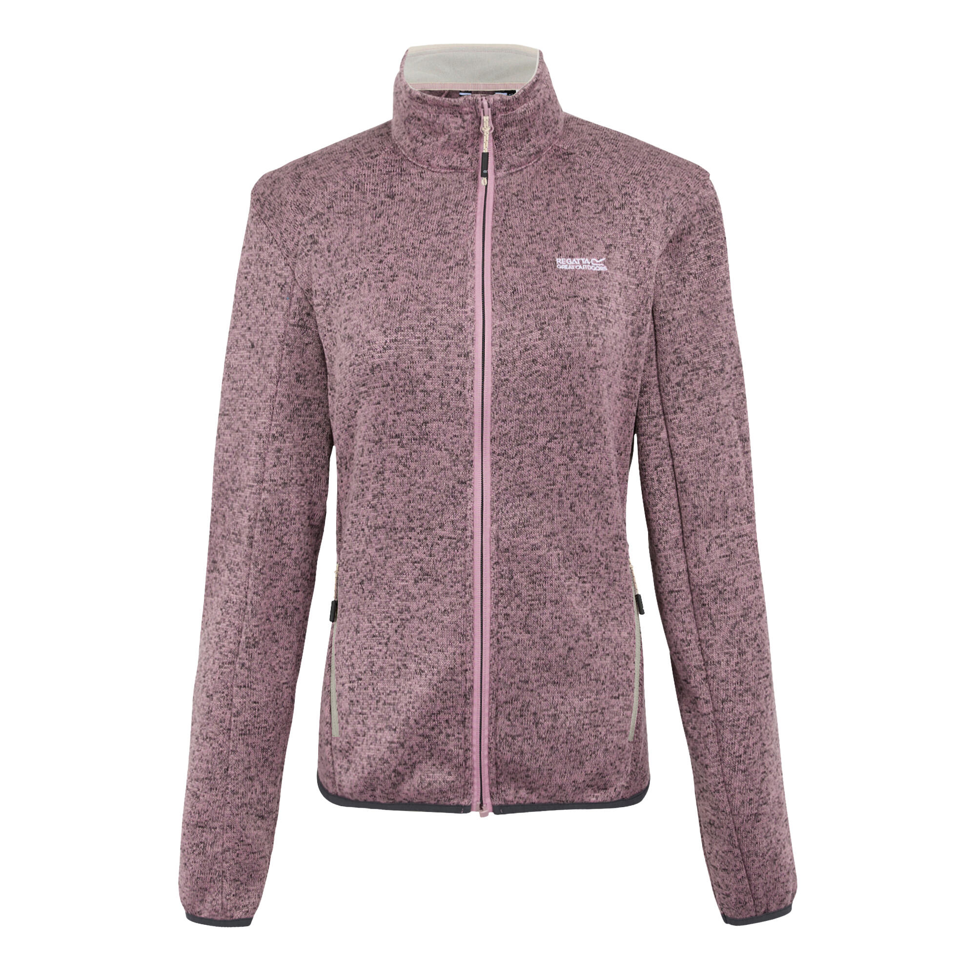REGATTA Womens/Ladies Newhill II Full Zip Fleece Jacket (Lilas/Light Vanilla)