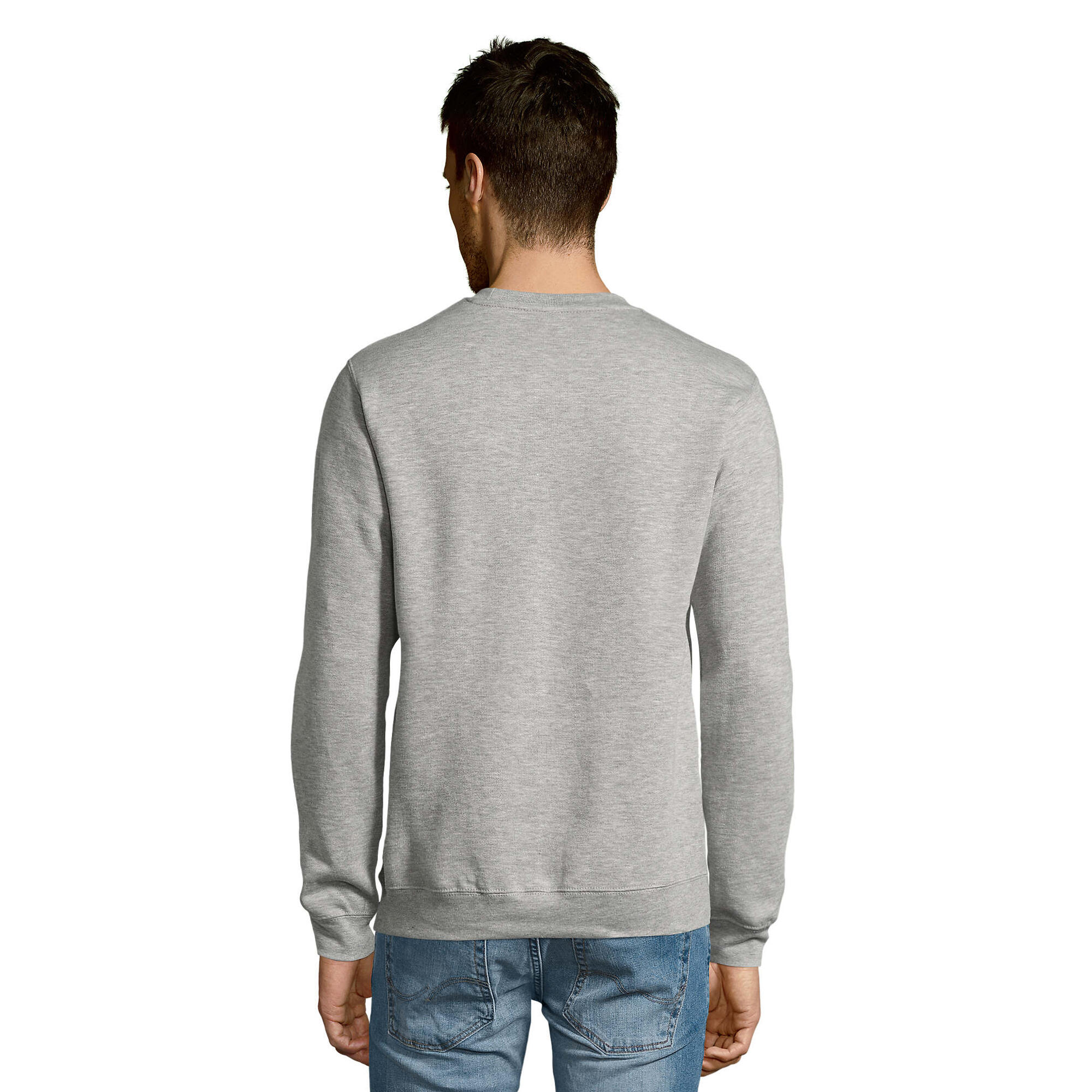 Sweat NEW SUPREME Adulte (Gris Chiné) 2/4