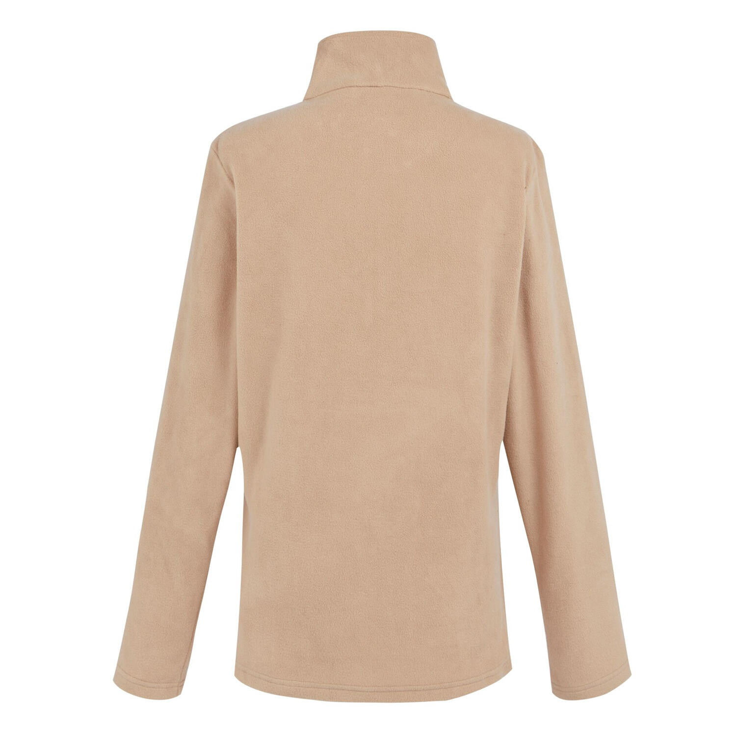Great Outdoors Womens/Ladies Sweetheart 1/4 Zip Fleece Top (Warm Taupe) 2/5