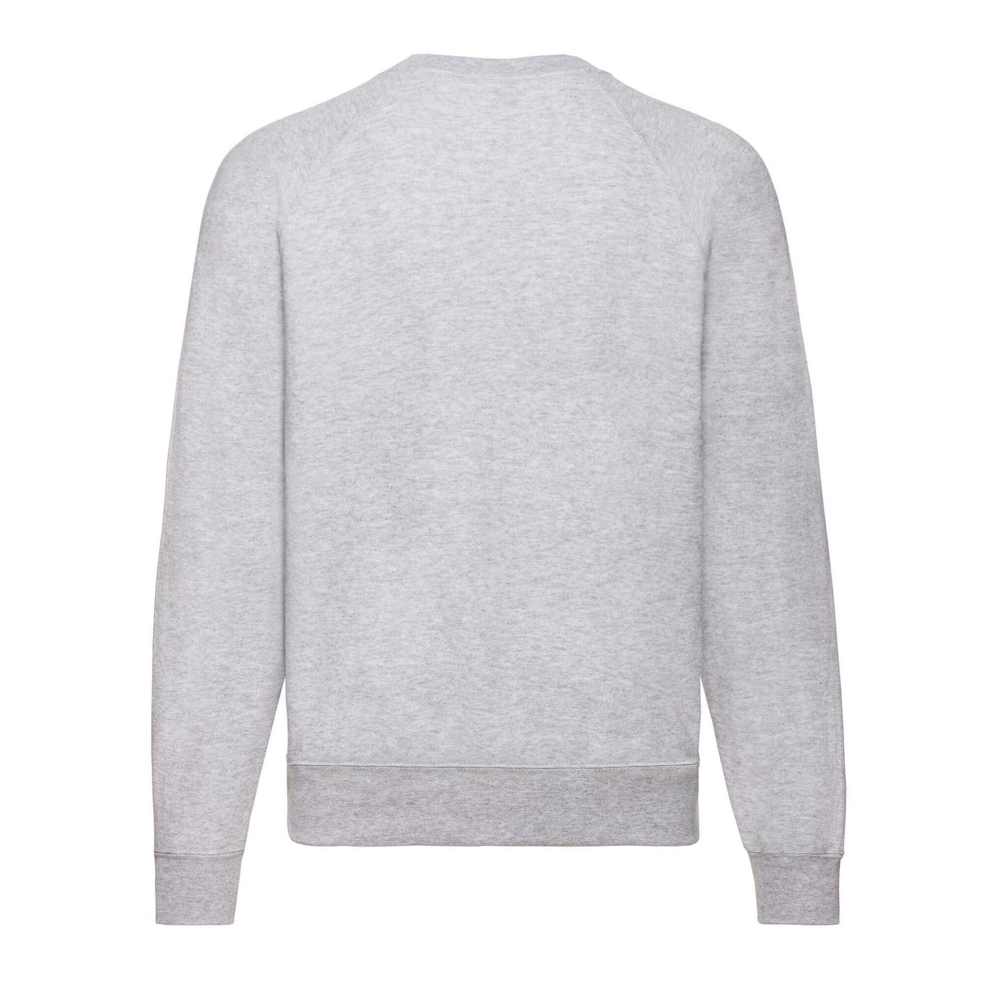 Jersey Classic Lisos Raglan para Adultos Unisex Gris Jaspeado 2/3