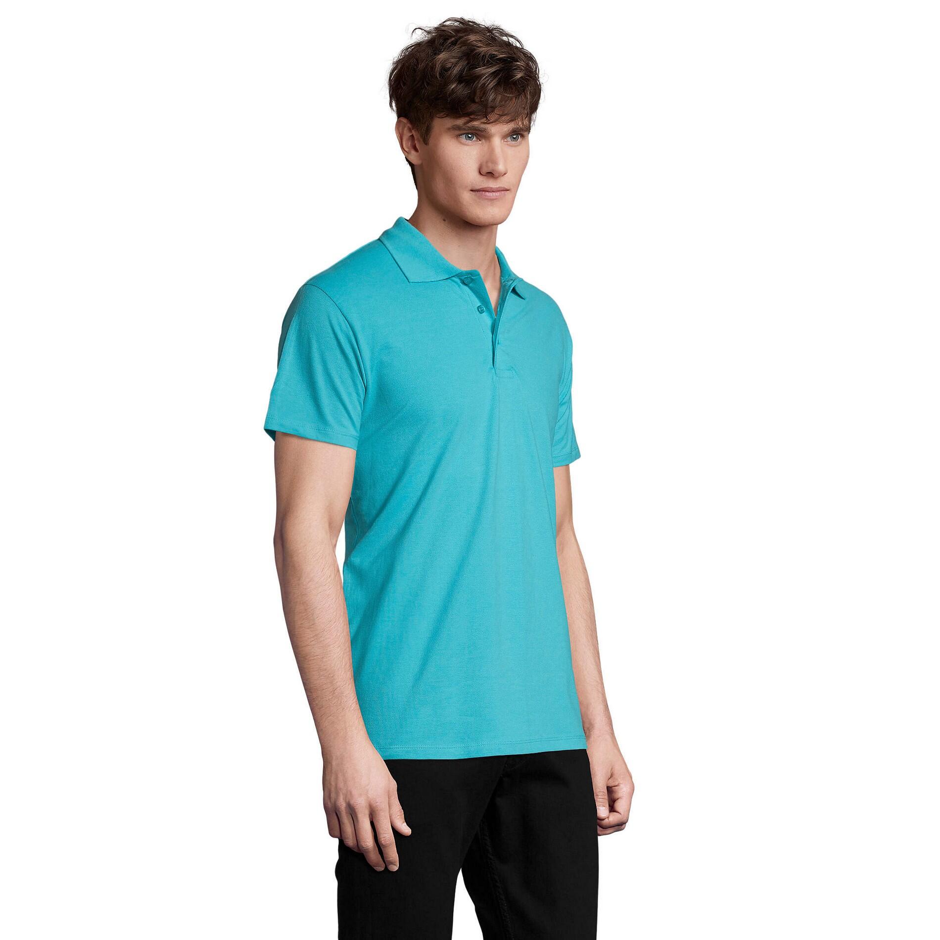 Polo SPRING Homme (Bleu Atoll) 3/4