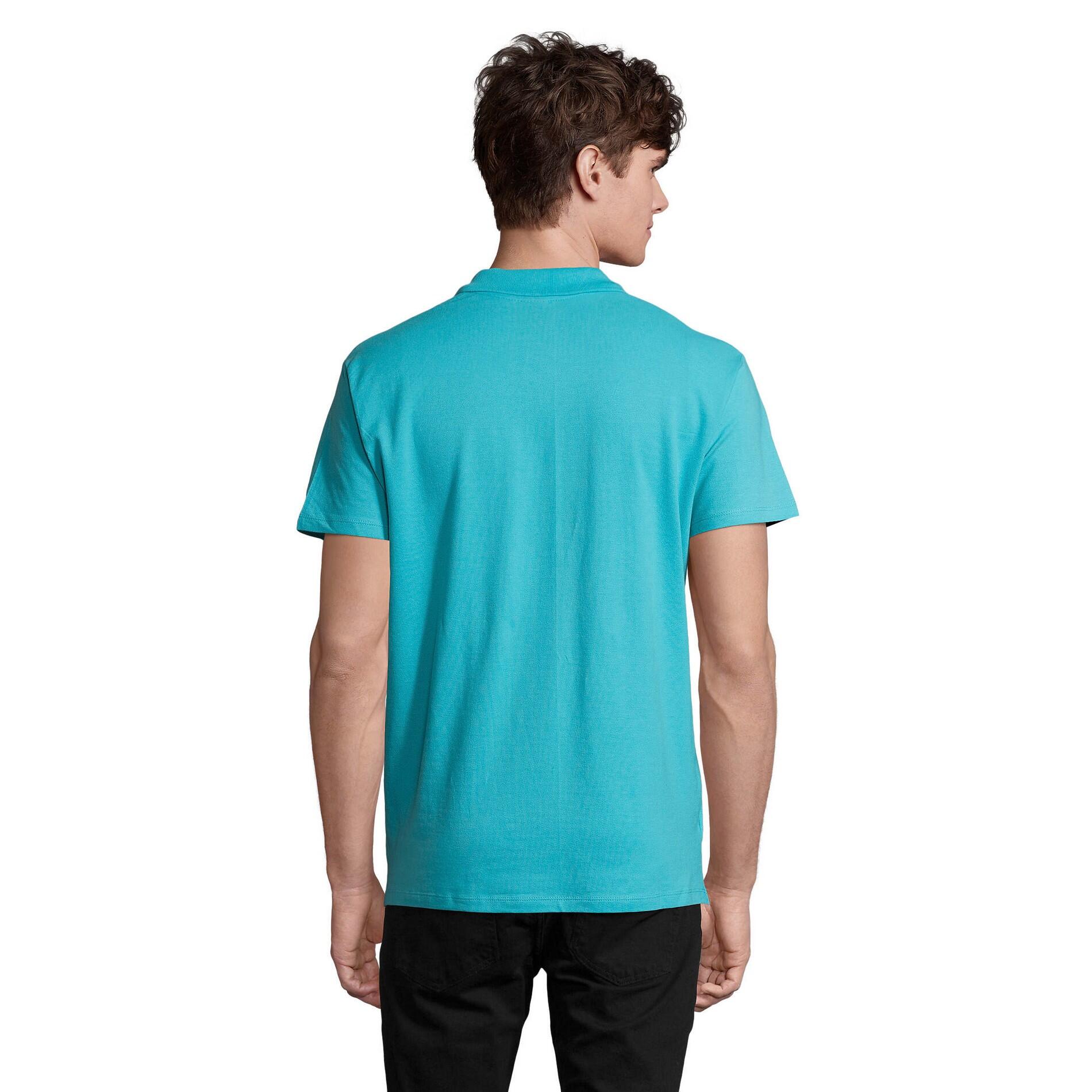 Polo SPRING Homme (Bleu Atoll) 2/4