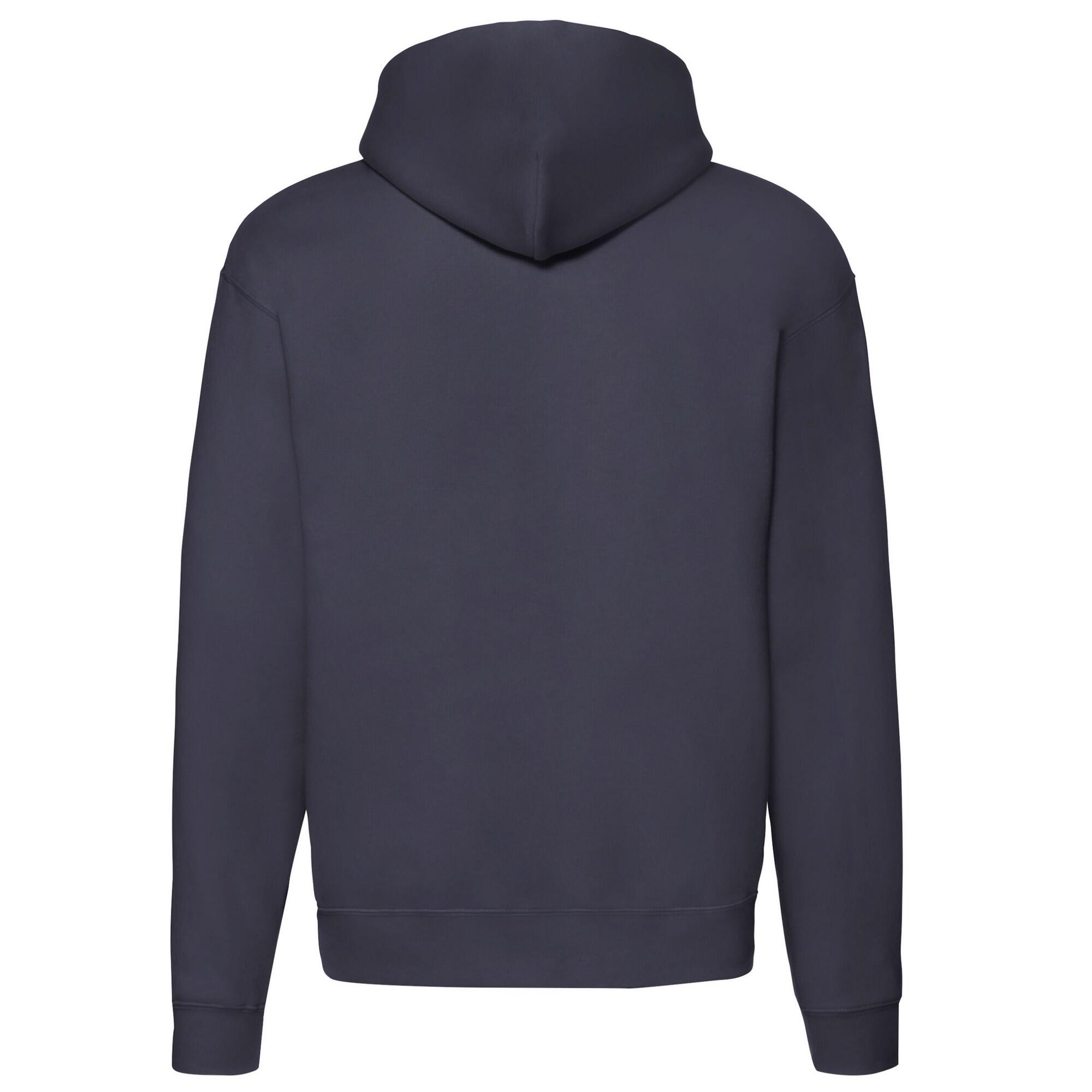 Veste À Capuche PREMIUM Adulte (Bleu Marine Sombre) 2/2