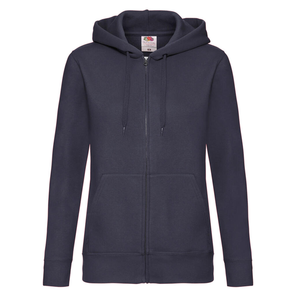 Womens/Ladies Premium Sweat Hoodie (Deep Navy)