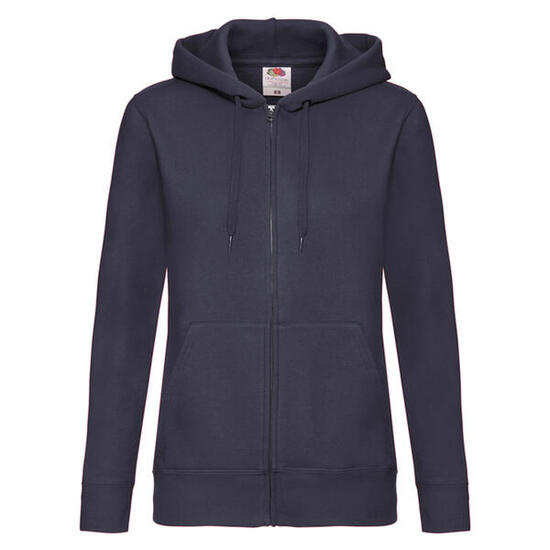 Sweat À Capuche PREMIUM SWEAT Femme (Bleu Marine Sombre)
