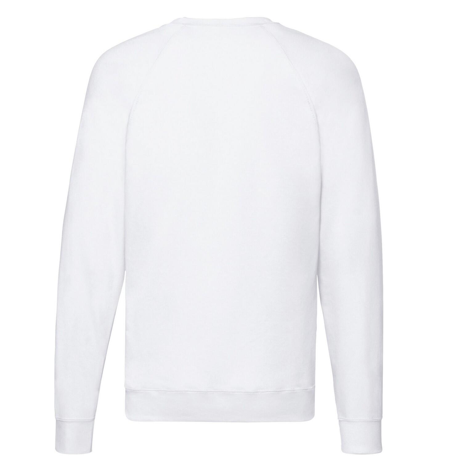 Sweat Manches Raglan Adulte (Blanc) 2/3