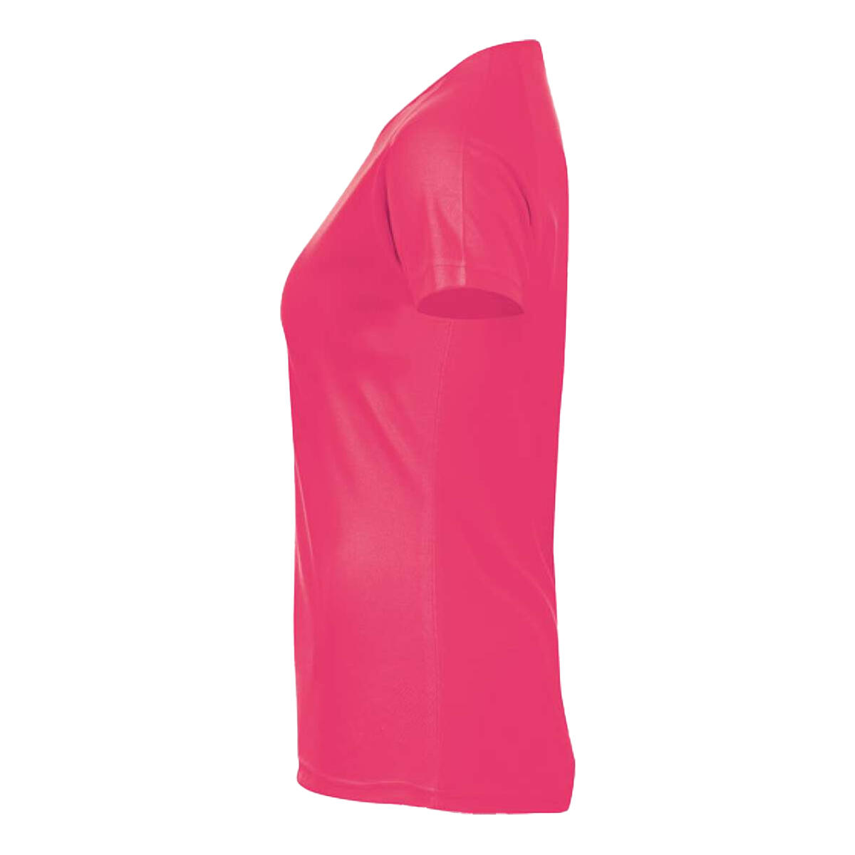 Tshirt SPORTY Femme (Corail Néon) 3/4