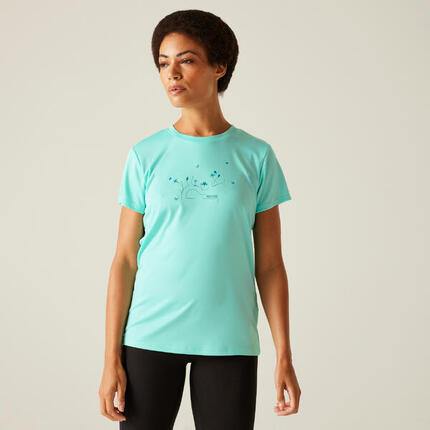 Tee Shirt Respirant Regatta "Womens Fingal IX" Gris 46