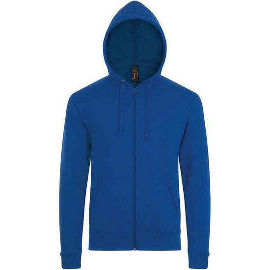 Sweat À Capuche STONE Adulte (Bleu Roi)