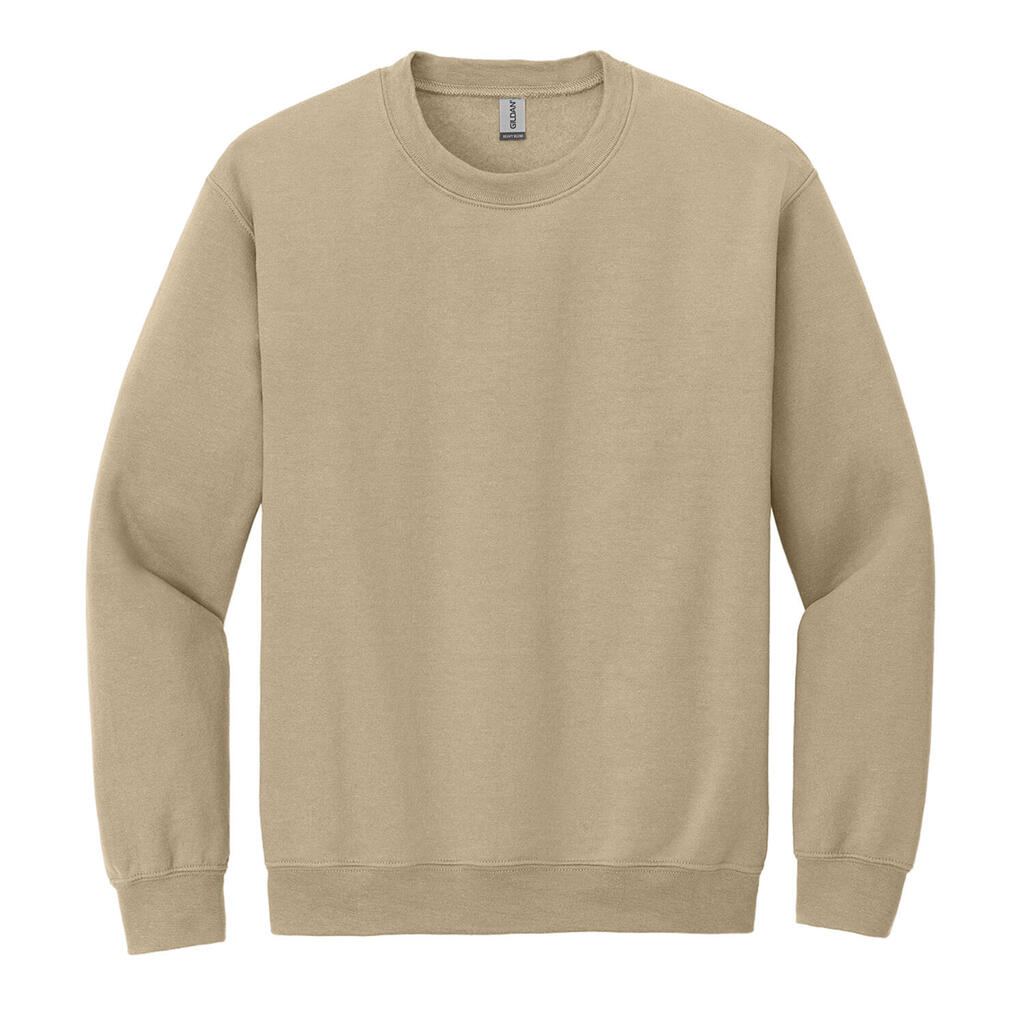 Unisex Adult Heavy Blend Crew Neck Sweatshirt (Sand)