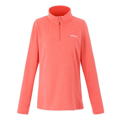 Great Outdoors Maglia In Pile Con Cerniera Corta Donna Regatta Sweetheart Grigio