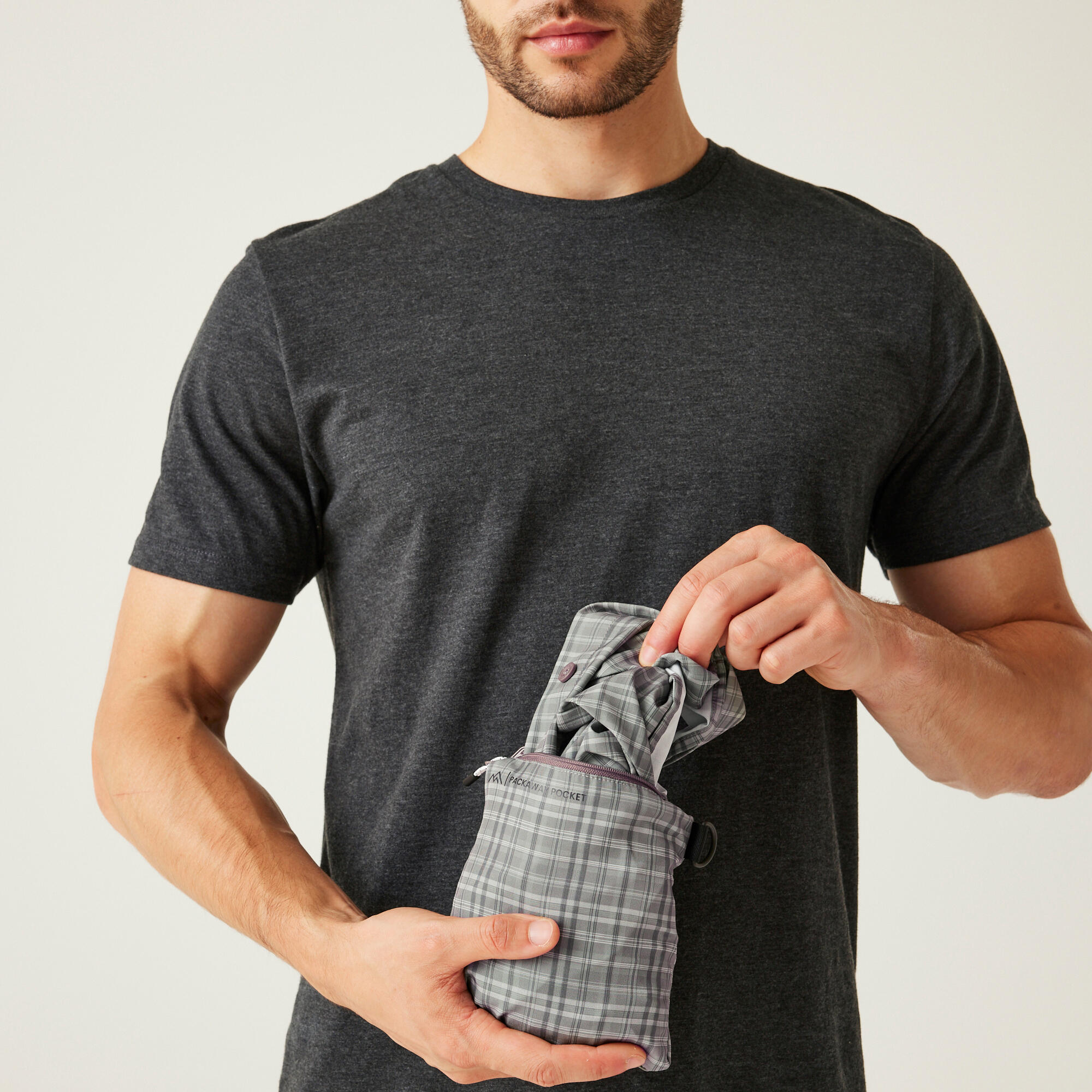 T-shirt Manches Courtes - Randonnée Homme 6/7